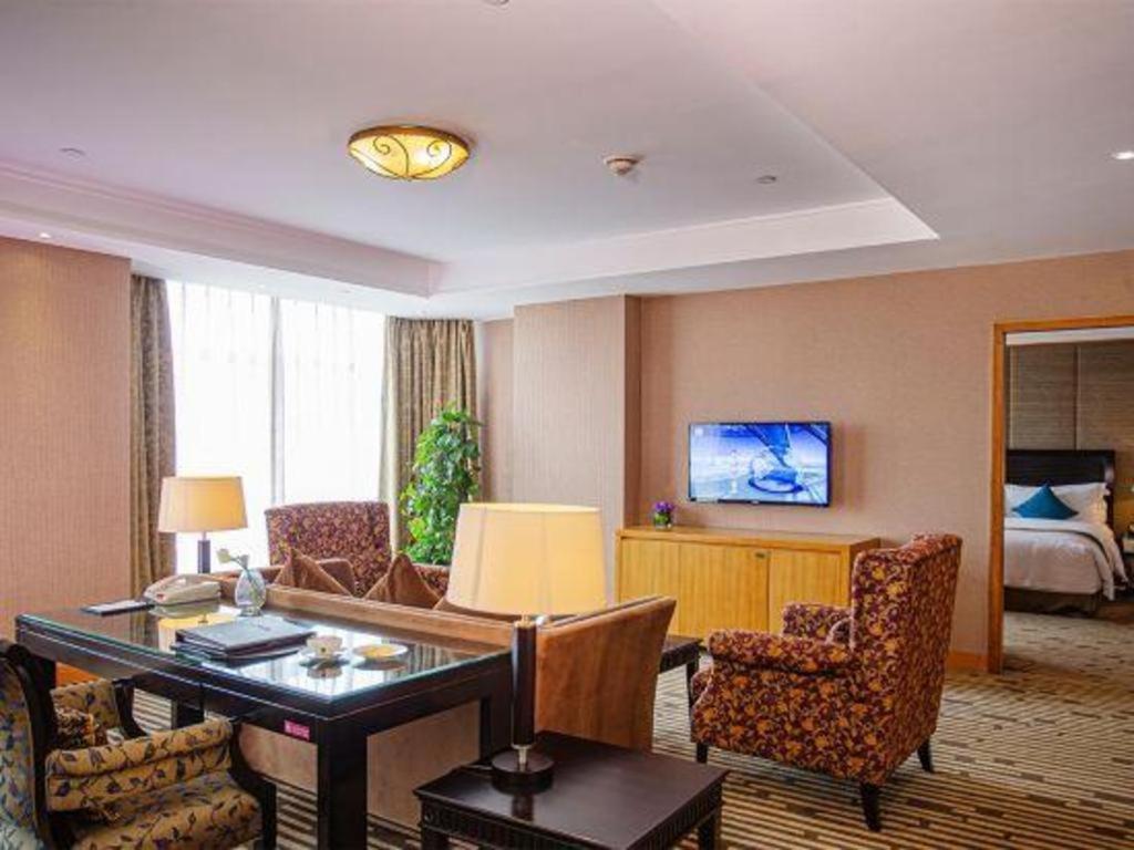 Grand Mercure Teda Dalian Bagian luar foto